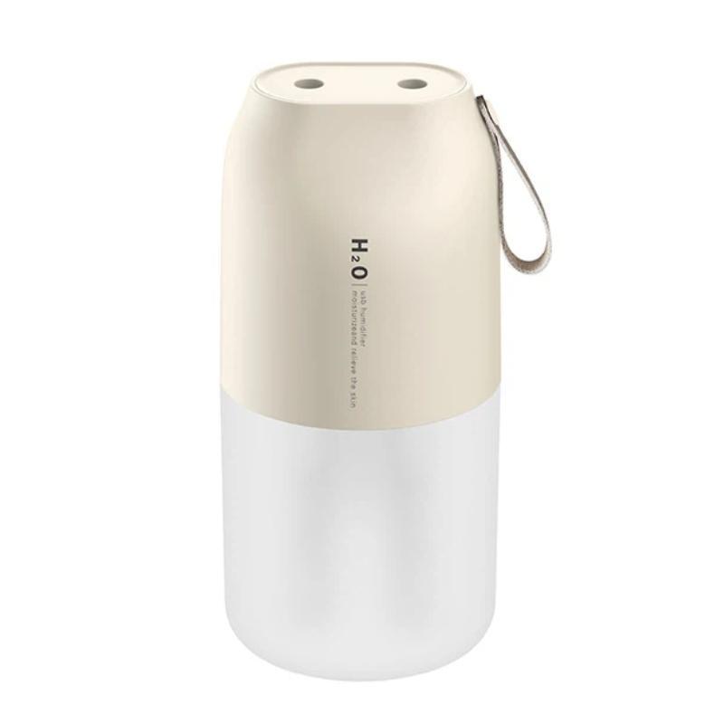 Dual Spray USB Humidifier With Night Light Portable Cool Mist Air Moisturizer 5