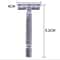 Vintage Double Edge Safety Razor Stand Set For Classic Close Shave Grooming Kit 2