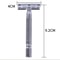 Vintage Double Edge Safety Razor Stand Set For Classic Close Shave Grooming Kit 2