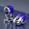 Portable 6 Blade Electric Shaver With LED Display USB C Fast Charge For Travel Grooming 1