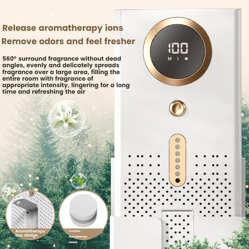 Smart Portable Air Purifier Aromatherapy Diffuser For Car Home Fridge Odor Control 3