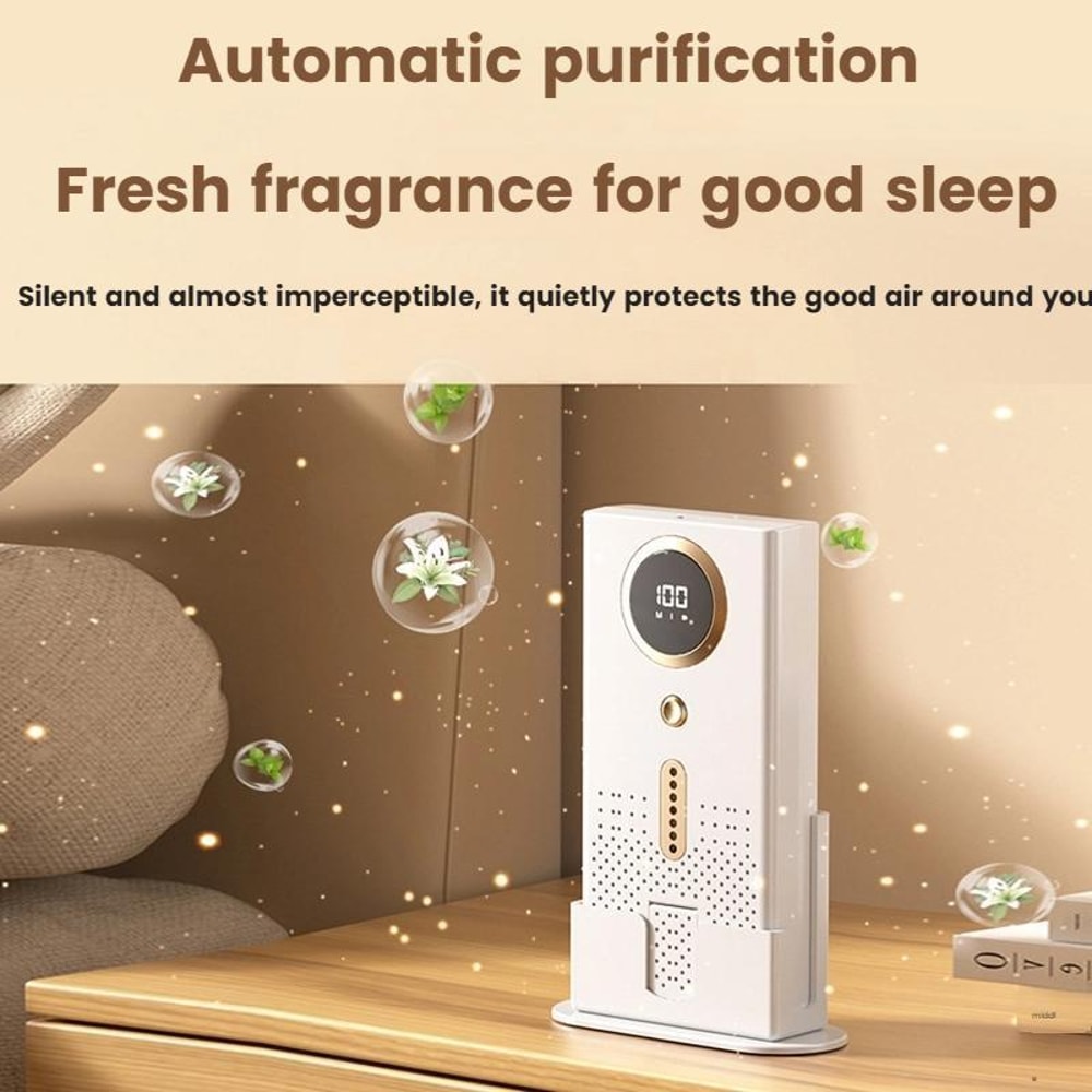 Smart Portable Air Purifier Aromatherapy Diffuser For Car Home Fridge Odor Control 6