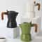 Portable Espresso Maker 100ml Moka Pot Outdoor Coffee Brewer With Dual Valve System 0