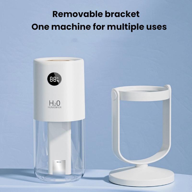 UV C Antibacterial Dual Spray Humidifier With Quiet Mist Portable Stand 4