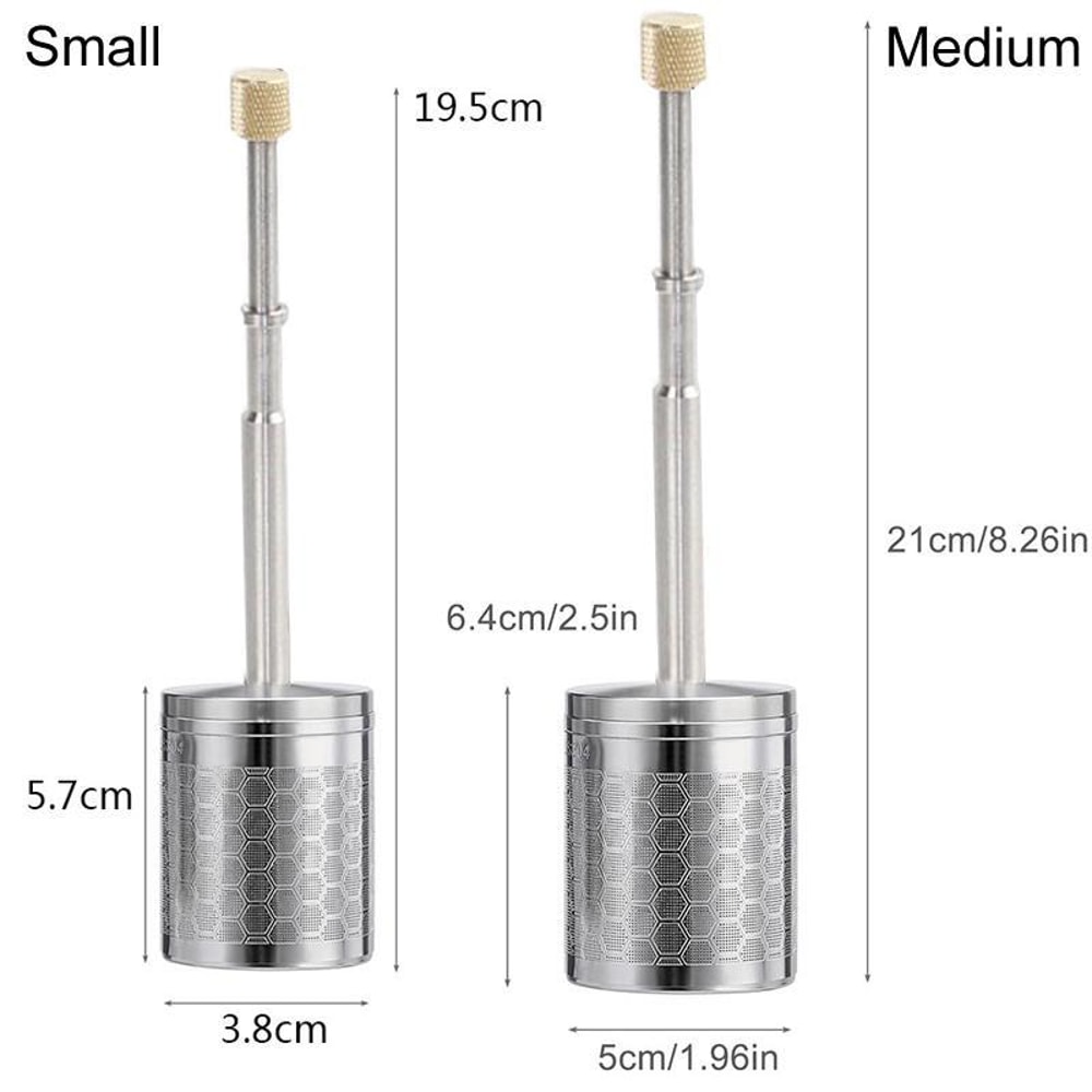 Portable Stainless Steel Coffee Press Maker For Travel Camping Manual Espresso Brewer 2