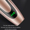 Rechargeable Hair Clipper With Digital Display Quiet Ceramic Blade Grooming Trimmer 3