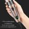 Rechargeable Hair Clipper With Digital Display Quiet Ceramic Blade Grooming Trimmer 6