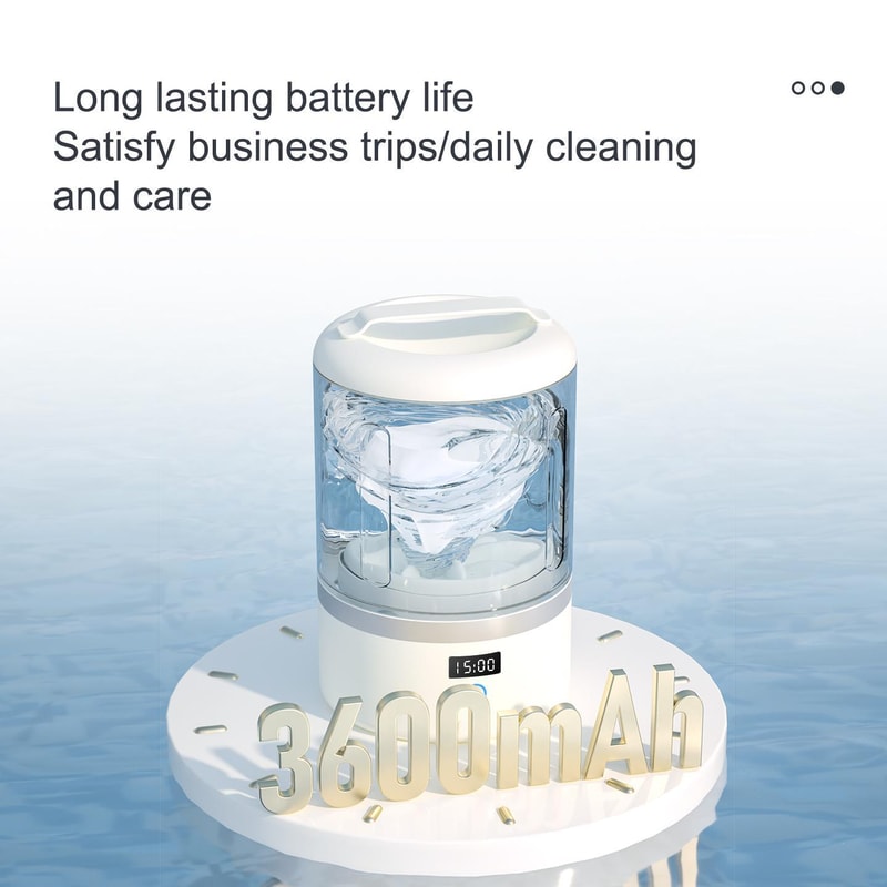 Portable Wireless Underwear Washing Machine Compact Travel Mini Washer 1