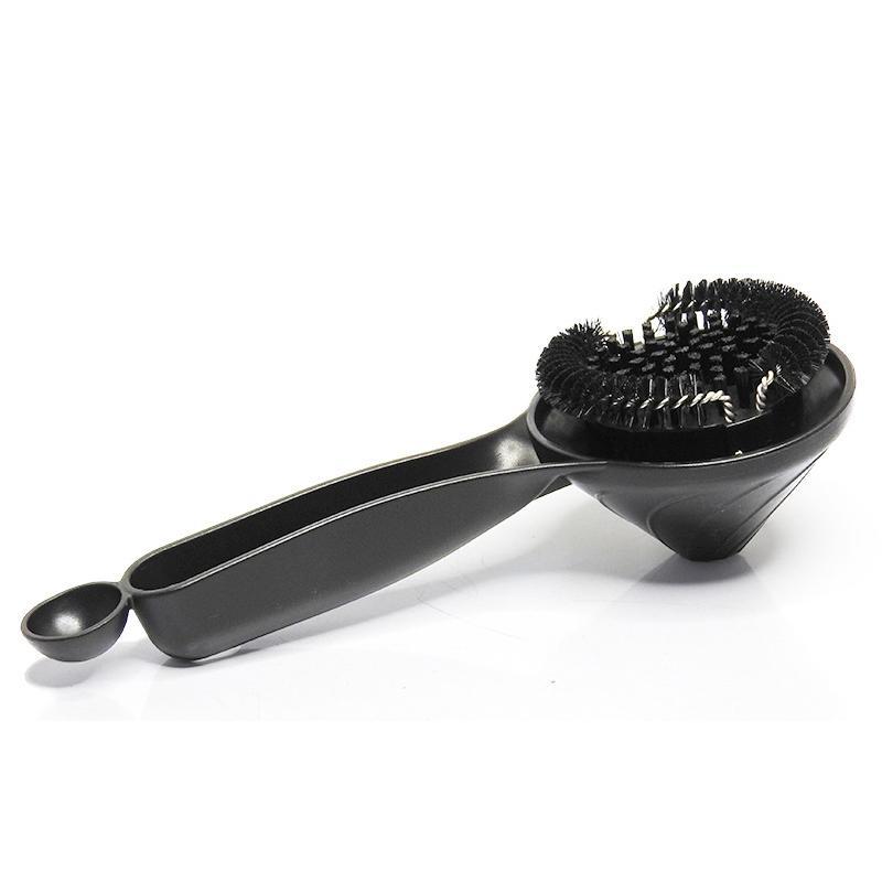 Espresso Group Head Cleaning Brush With Funnel Design Nylon Bristles For Portafilter Care 0