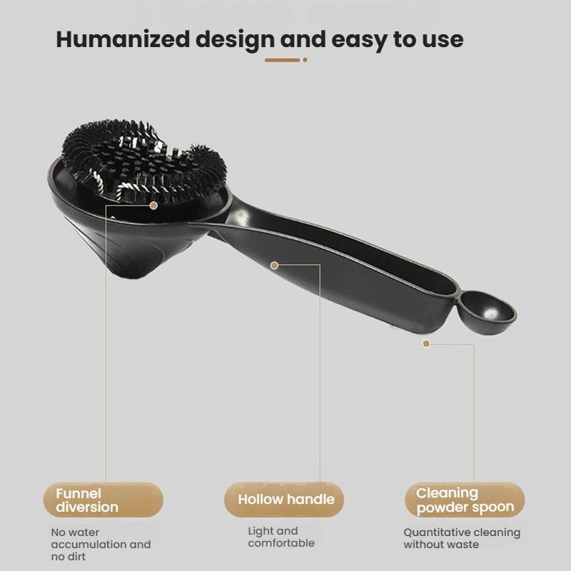 Espresso Group Head Cleaning Brush With Funnel Design Nylon Bristles For Portafilter Care 4