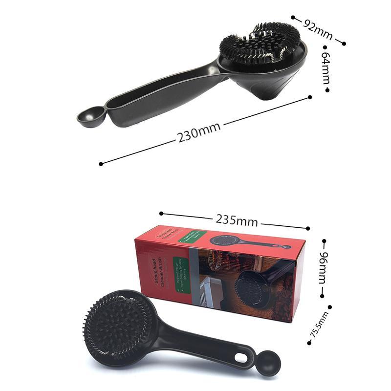 Espresso Group Head Cleaning Brush With Funnel Design Nylon Bristles For Portafilter Care 5