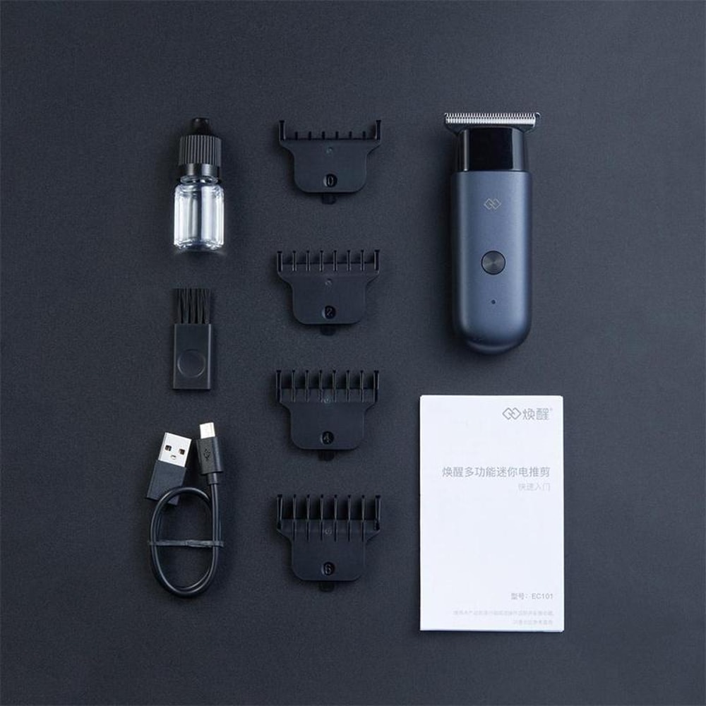 Mini Electric Hair Clipper Rechargeable Portable Beard Trimmer Kit 5