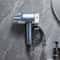 Wall Mounted Hair Dryer Holder With Cord Organizer Space Saving Bathroom Storage Rack 0