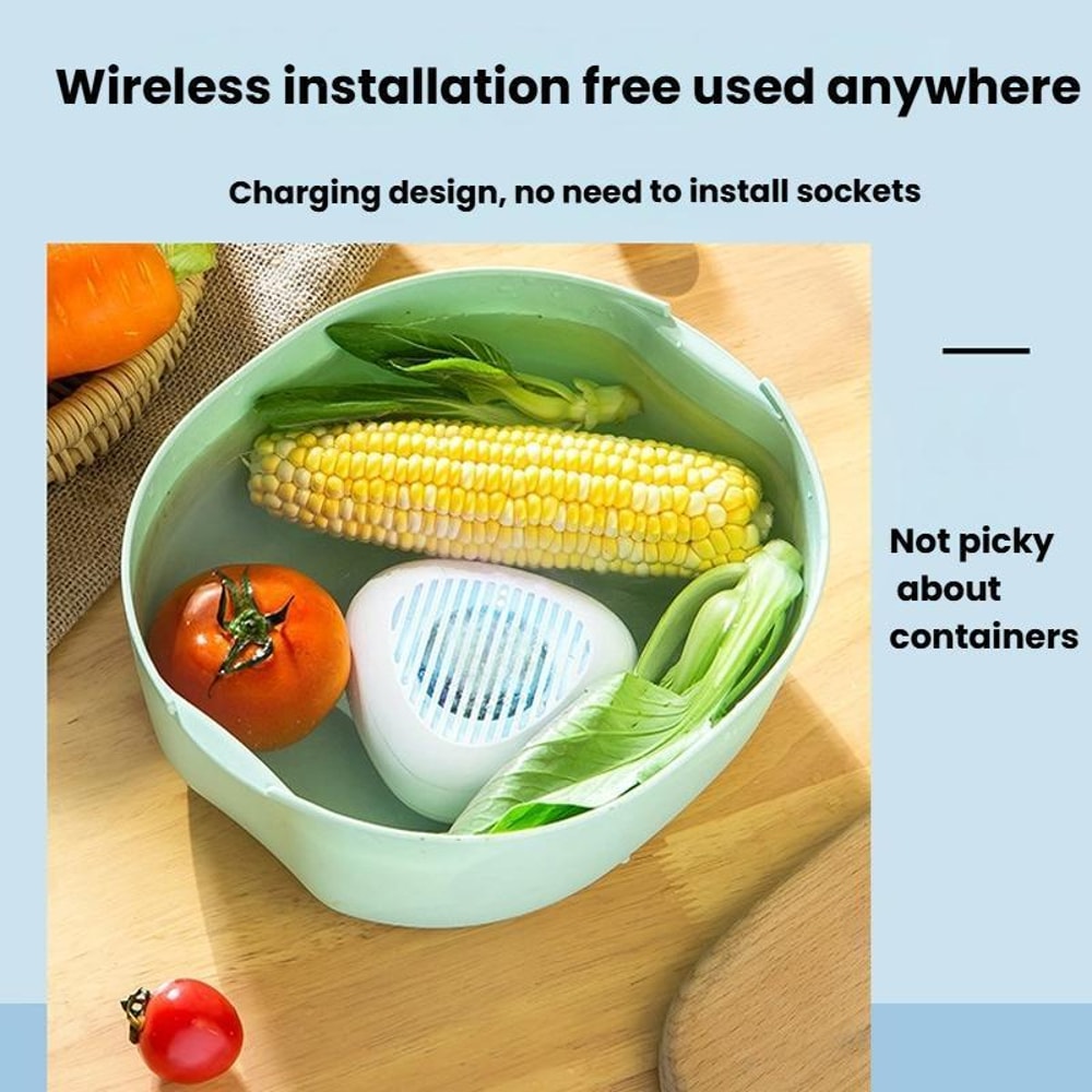 Portable Fruit Vegetable Cleaner Machine USB Pesticide Residue Remover Food Sterilizer 5
