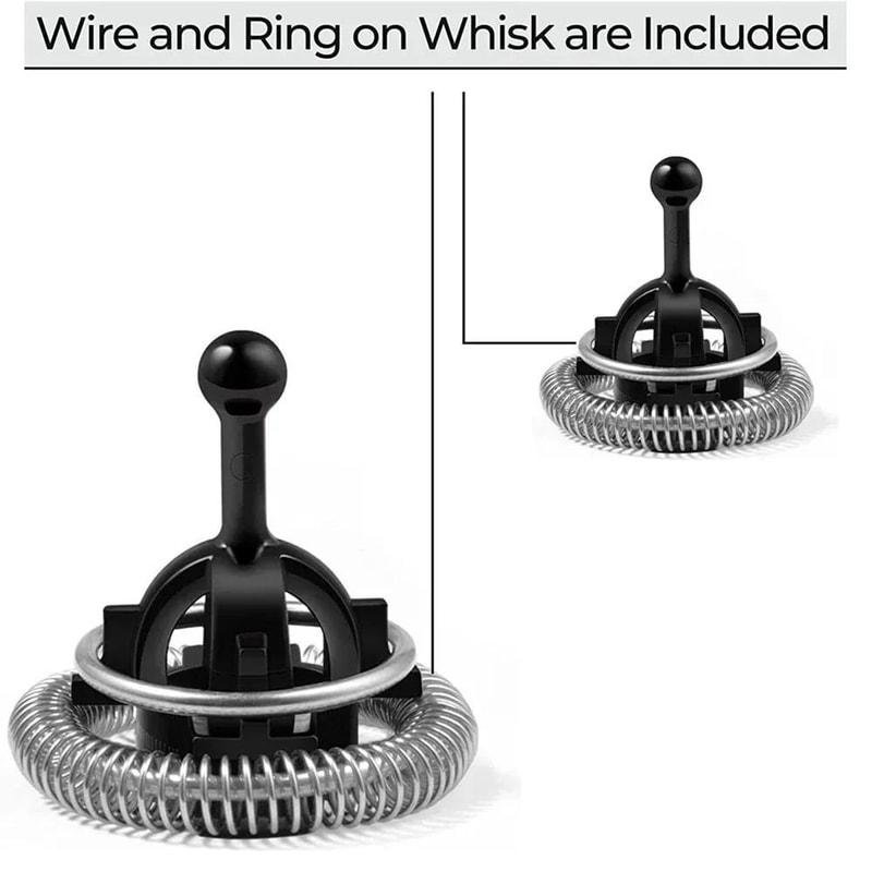 Nespresso Aeroccino 3 & 4 Milk Frother Replacement Whisk for Smooth Hot & Cold Foam