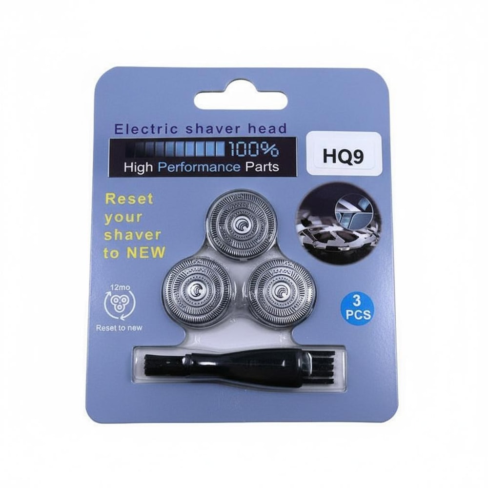 HQ9 Replacement Blades For Philips Shaver Rotary Razor Heads Compatible AT PT HQ Series 3
