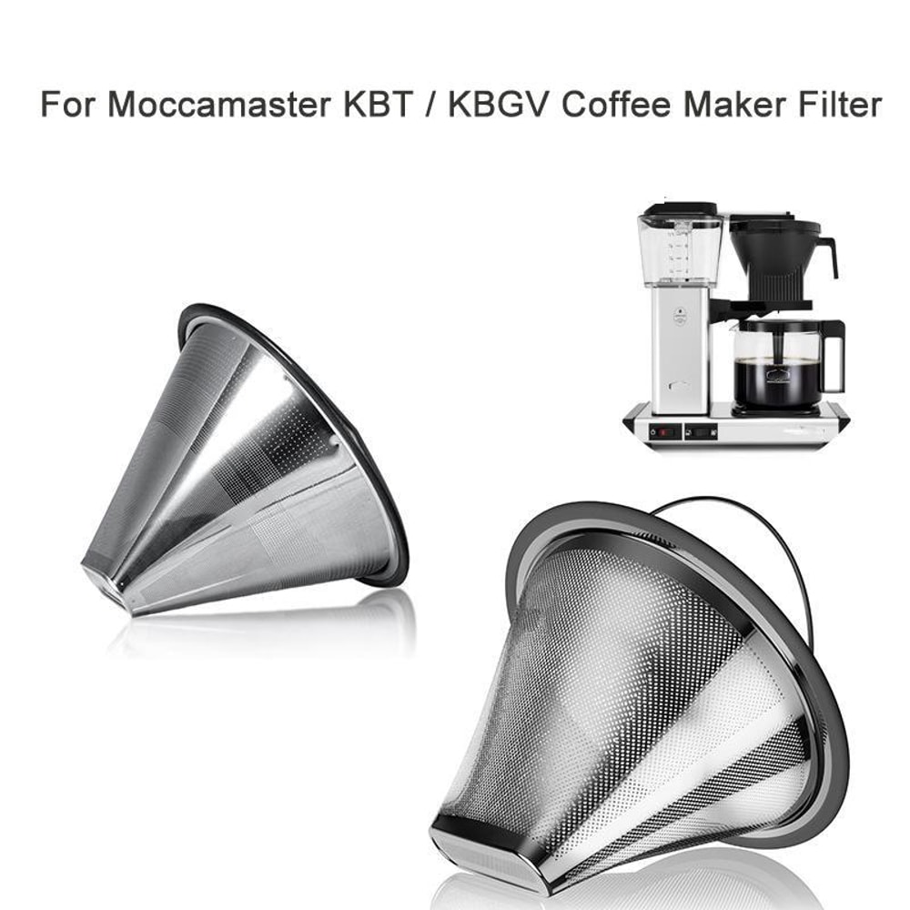Premium Reusable Stainless Steel Moccamaster Coffee Filter Eco Flavor Boost 1