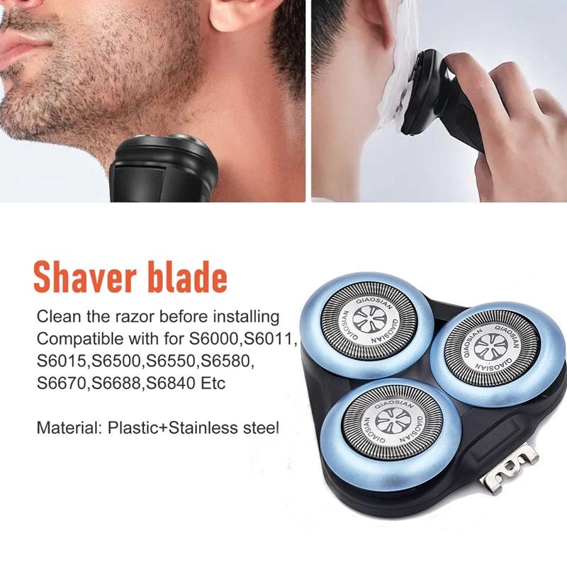 Premium S6000 Replacement Heads Electric Shaver Head Replacements 4