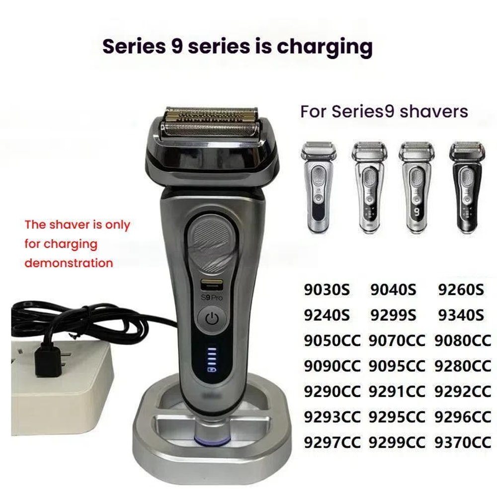Universal USB Charging Base Replacement Charger For Braun Series Shavers 3