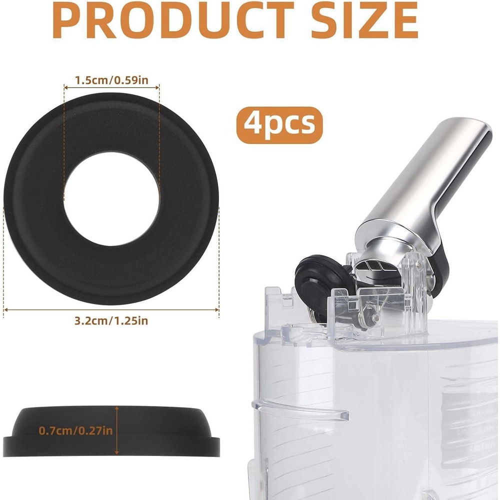 Ninja FS301 Replacement Silicone Nozzle Plugs Smoothie Maker Set