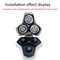 Premium Philips Shaver Head Bracket Replacement For S Series 3