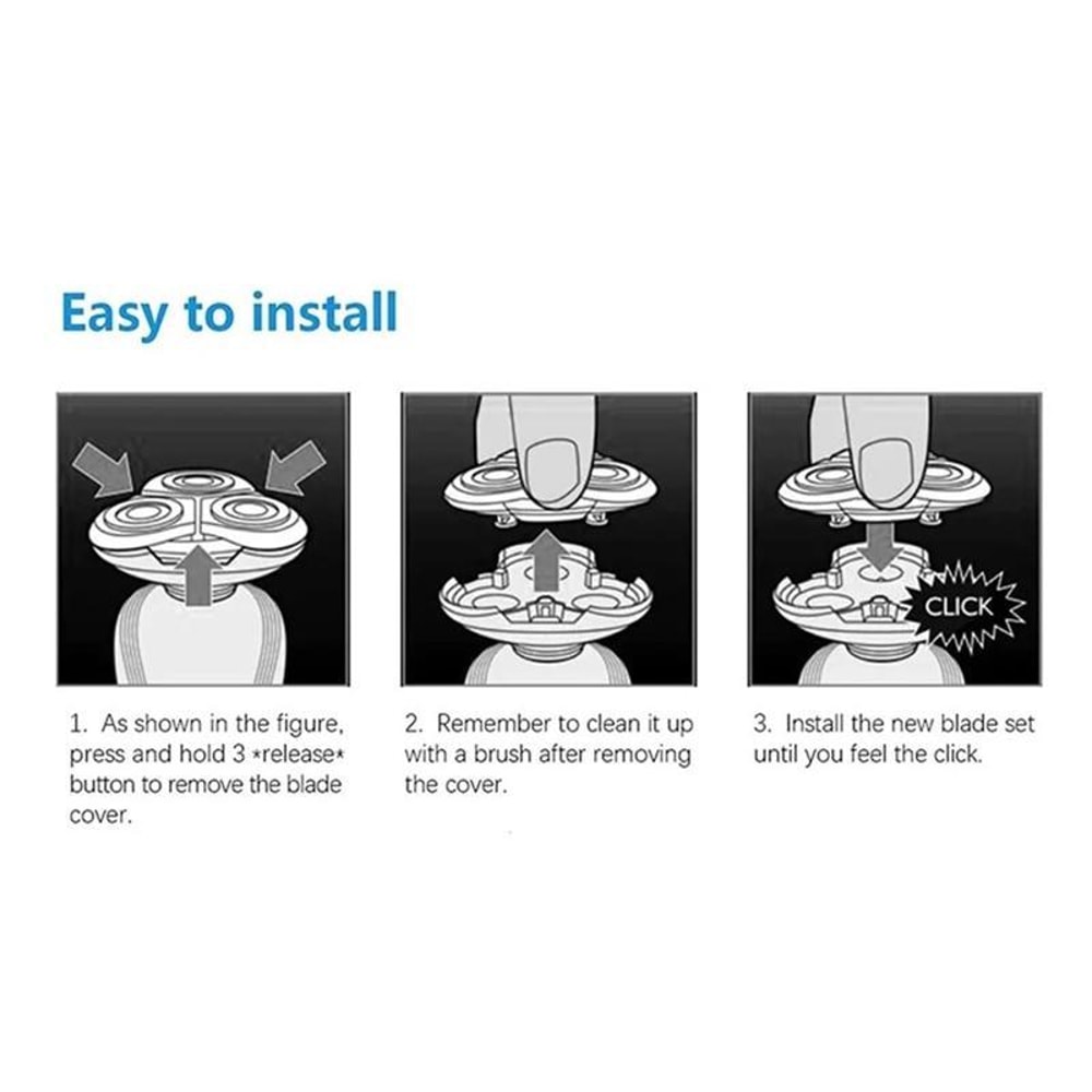 Premium Philips Shaver Head Bracket Replacement For S Series 4