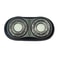 S200 Shaver Head Replacement Dual Track Floating Blade System 2