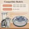 Vitamix Ascent Replacement Blender Lid Leak Proof, Measuring Cup Compatible
