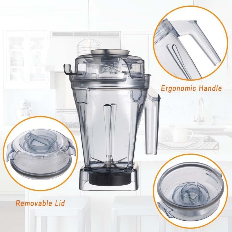 Vitamix Ascent Replacement Blender Lid Leak Proof, Measuring Cup Compatible
