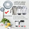 Vitamix Ascent Replacement Blender Lid Leak Proof, Measuring Cup Compatible