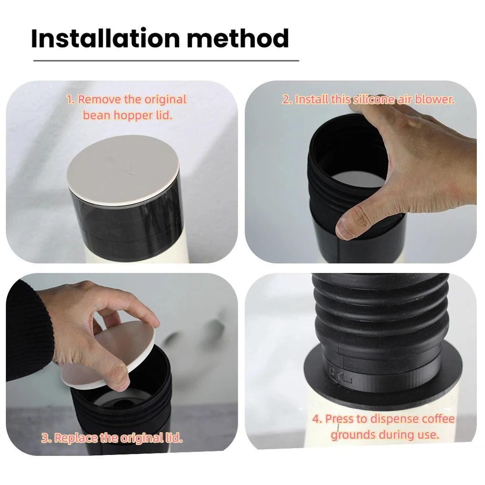 Air Blast Bean Hopper Cleaner For Gemilai Coffee Grinder 7