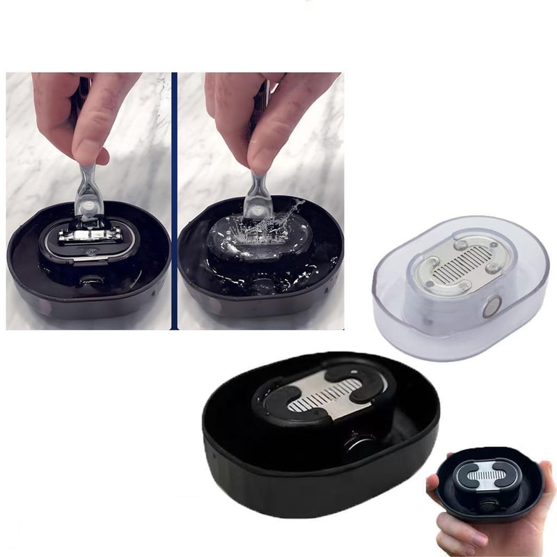Manual Razor Rinser Cleaner Water Saving Razor Cleaner For Quick Shaving Maintenance 1