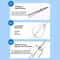 Stainless Steel Hand Mixer Whisk Attachments Set For Donlim Hauswirt Electric Mixers 2
