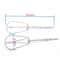 Stainless Steel Hand Mixer Whisk Attachments Set For Donlim Hauswirt Electric Mixers 3