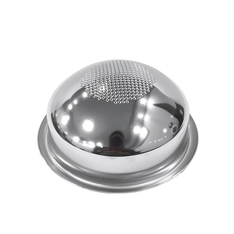 Precision Espresso Portafilter Basket Stainless Steel Spherical Base For Even Extraction 1