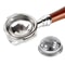 Precision Espresso Portafilter Basket Stainless Steel Spherical Base For Even Extraction 0