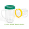 Magic Bullet Replacement Cups 4 Pack With Handles And Color Rings 2