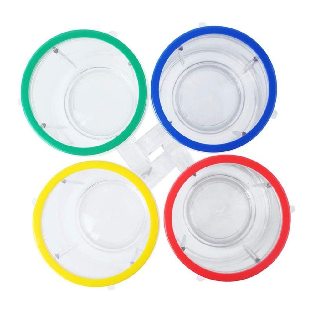 Magic Bullet Replacement Cups 4 Pack With Handles And Color Rings 3