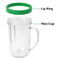 Magic Bullet Replacement Cups 4 Pack With Handles And Color Rings 4