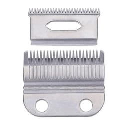 precision stainless steel hair clipper replacement blade for electric clippers wet dry use