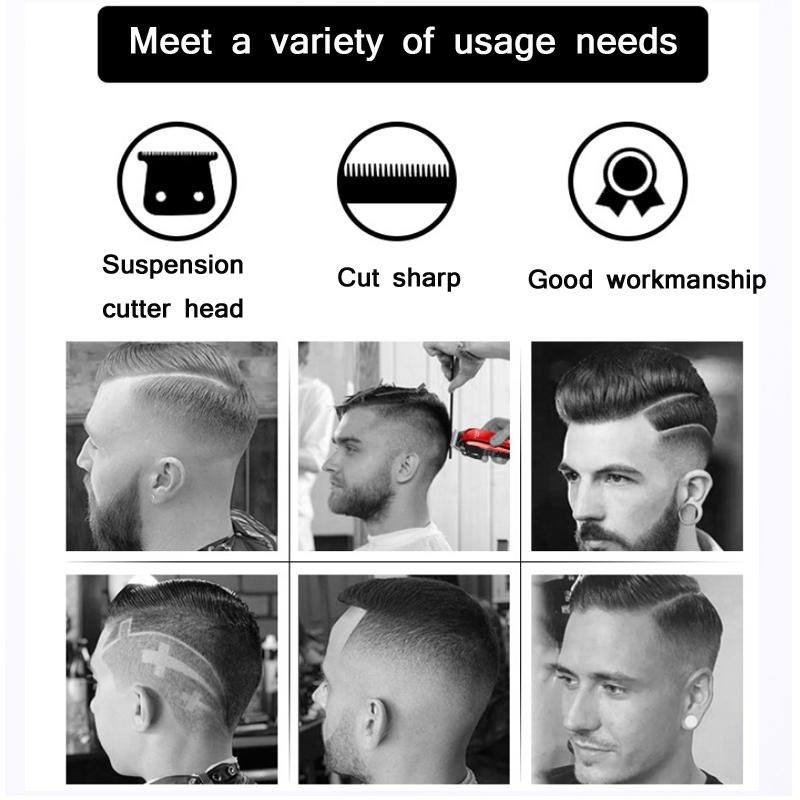Precision Stainless Steel Hair Clipper Replacement Blade For Electric Clippers Wet Dry Use 3