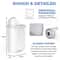 Premium Active Carbon Water Filter For Bosch Siemens EQ Series Coffee Machines Replacement Cartridg 4