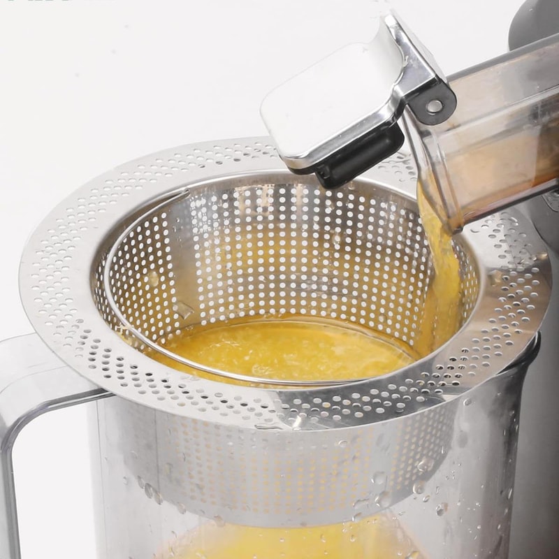Fine Pulp Strainer Stainless Steel Filter For Smooth Cold Press Juice 0