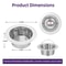 Fine Pulp Strainer Stainless Steel Filter For Smooth Cold Press Juice 6