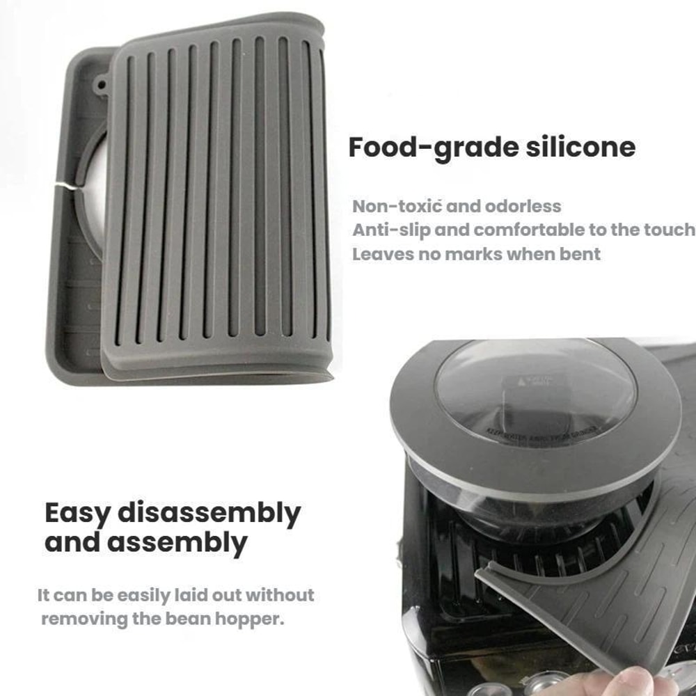 Silicone Mat Non Slip Organizer Pad Heat Resistant Coffee Machine Protector 3