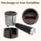 ES601 Portafilter Tamping Stand Non Slip Espresso Tamping Station Base