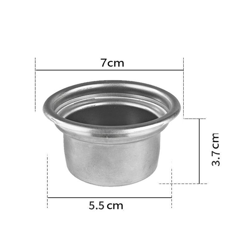 Stainless Steel Portafilter Basket 4 Cup Espresso Filter Replacement 3