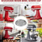 Mixer Bowl Screw Cap Replacement Stainless Steel For KitchenAid Whirlpool Kenmore Mixers 4