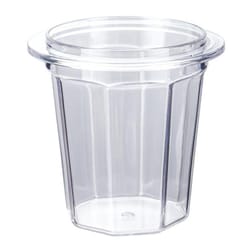 precision espresso dosing cup transparent pc grinder cup for portafilters