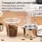 Precision Espresso Dosing Cup Transparent PC Grinder Cup For Portafilters 1